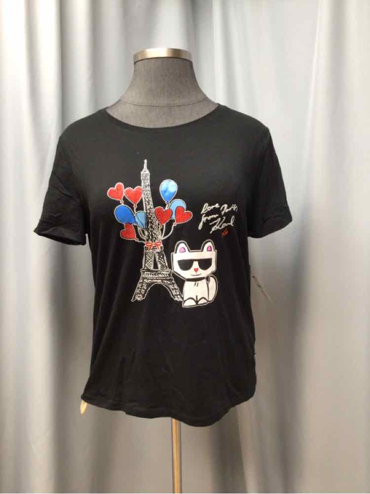 KARL LAGERFELD SIZE X LARGE Ladies TOP