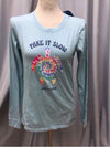 LIFE IS GOOD SIZE SMALL Ladies TOP
