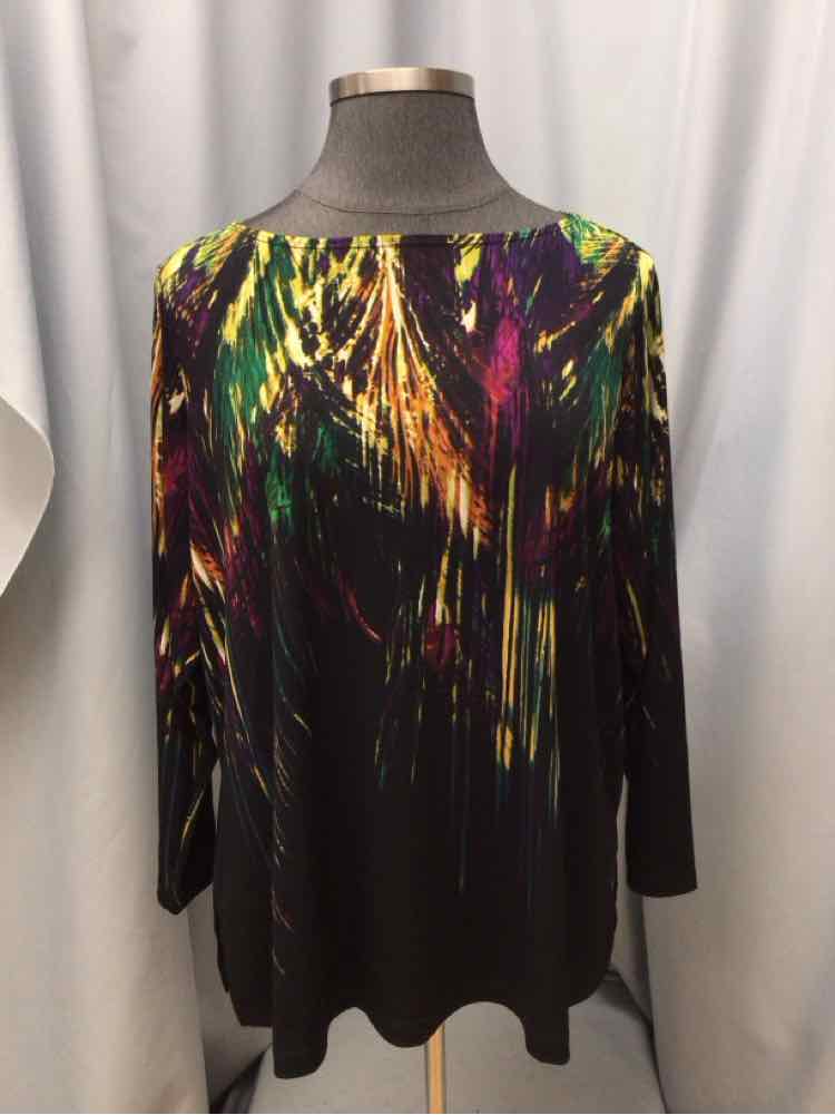 SUSAN GRAVER SIZE 2 X Ladies BLOUSE