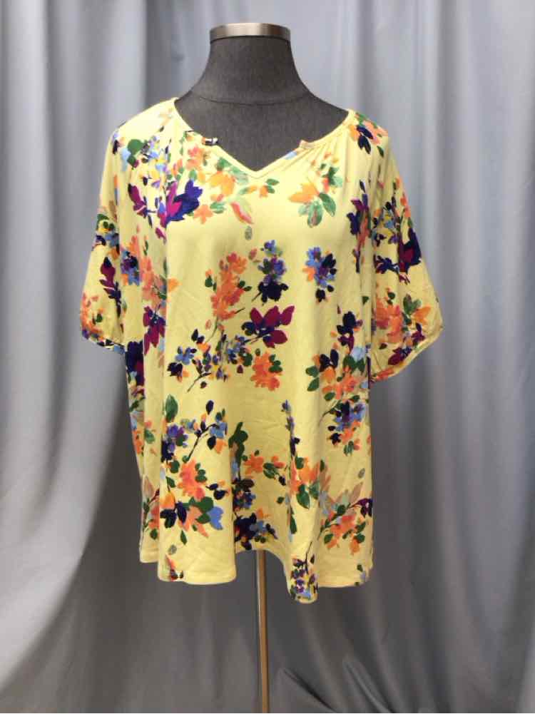 DENIM & CO SIZE 3 X Ladies TOP