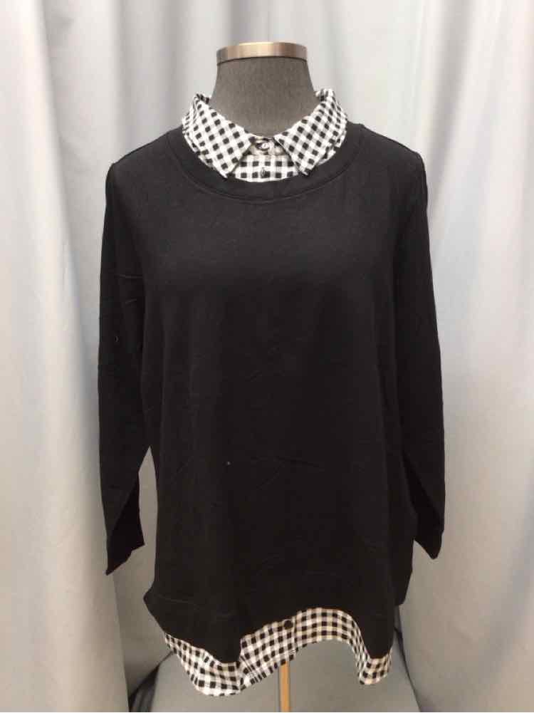 DENIM & CO SIZE 2 X Ladies TOP