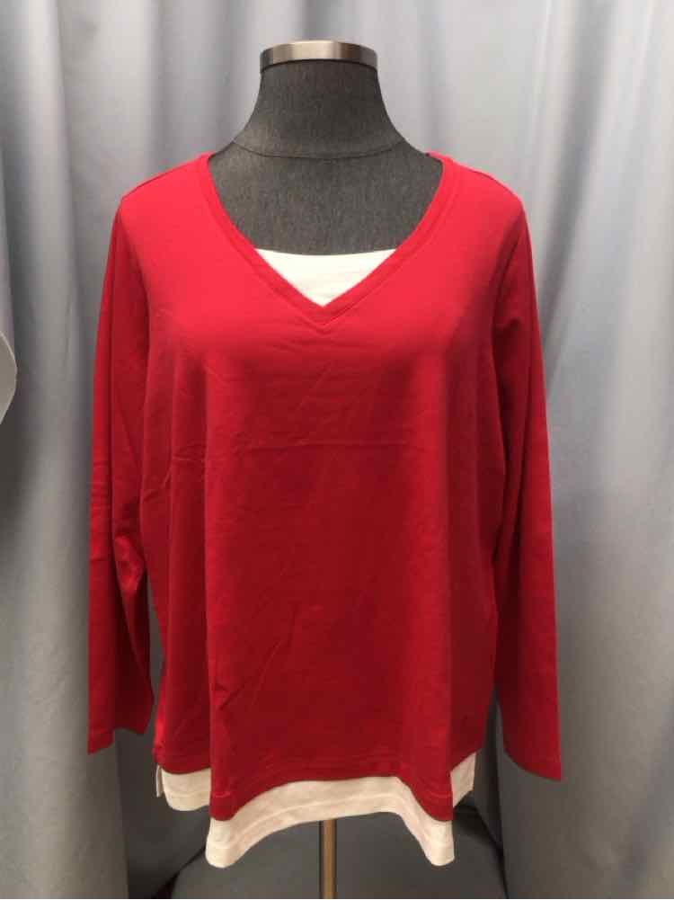 ISAAC MIZRAHI LIVE SIZE 3 X Ladies TOP