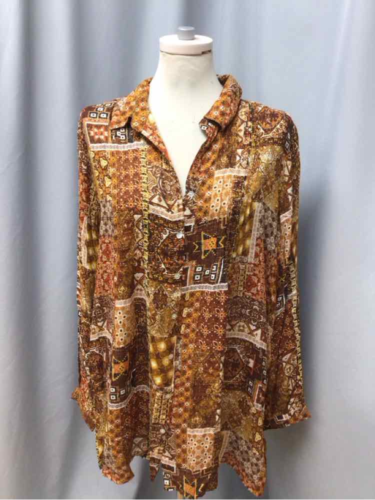 JANE & DELANCY SIZE X LARGE Ladies BLOUSE