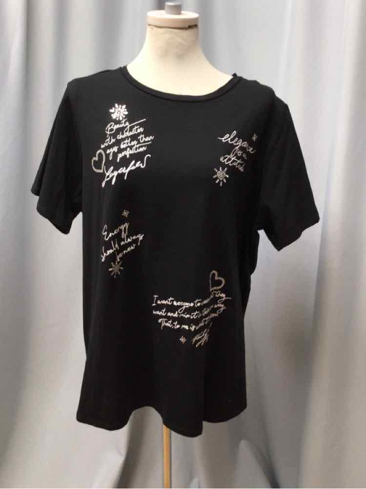 KARL LAGERFELD SIZE 1 X Ladies TOP