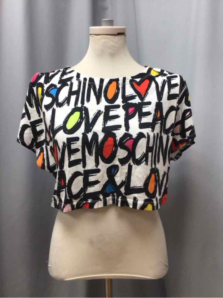 LOVE MOSCHINO SIZE 4 Ladies TOP