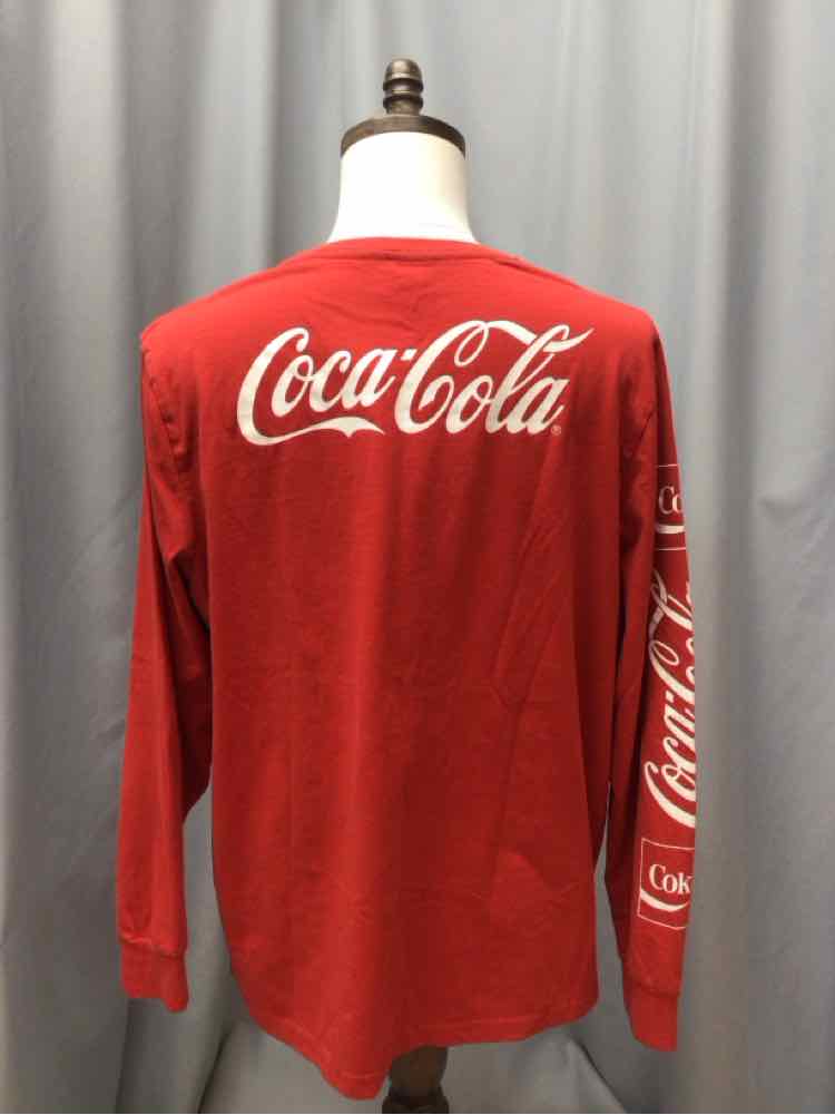 SIZE X LARGE COCA COLA Men's SHIRTS