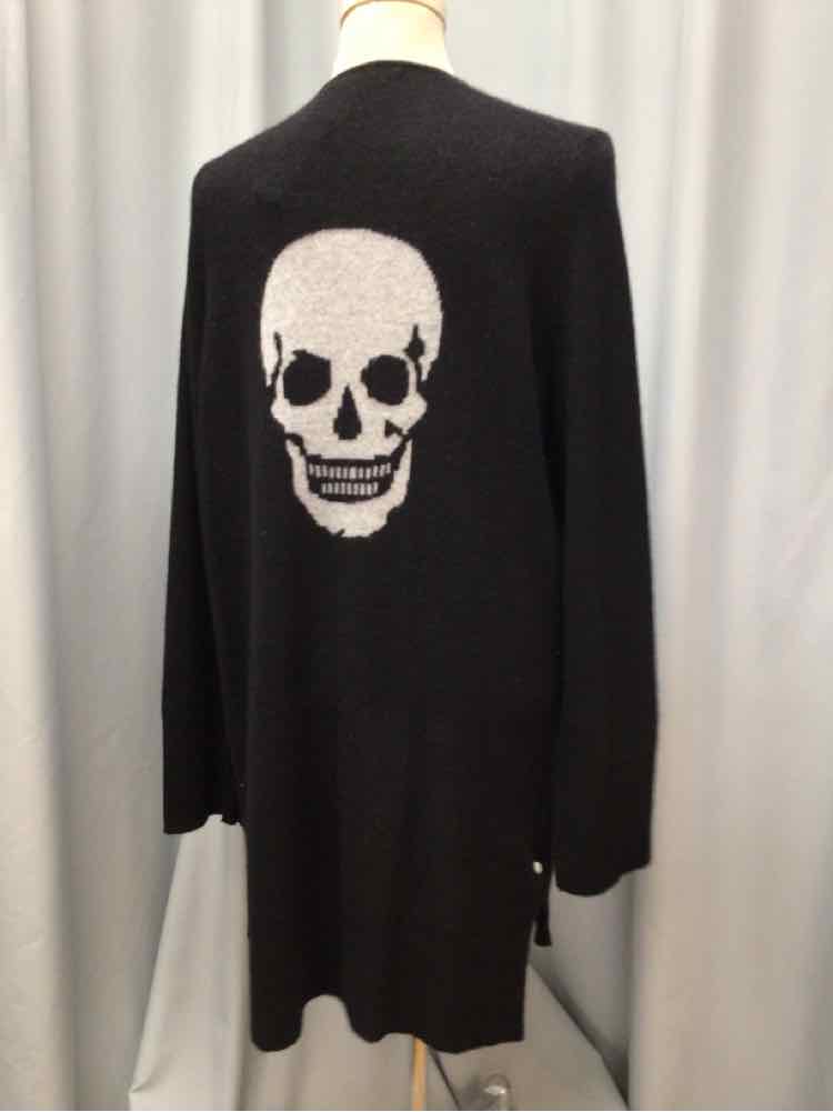 SKULL CASHMERE SIZE LARGE Ladies TOP