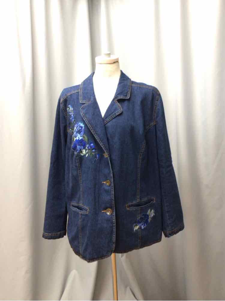 DENIM & CO SIZE 1 X Ladies JACKET