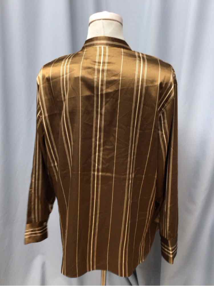 ELIE TAHARI SIZE LARGE Ladies BLOUSE