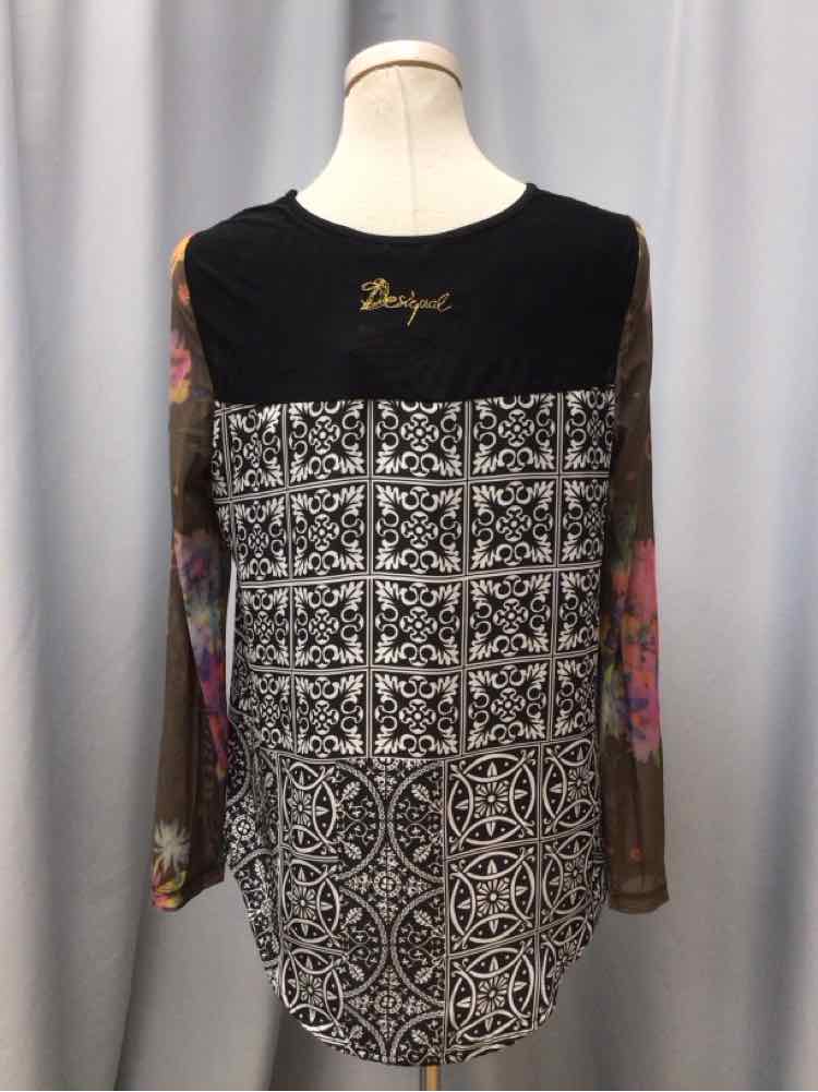 DESIGUAL SIZE LARGE Ladies BLOUSE