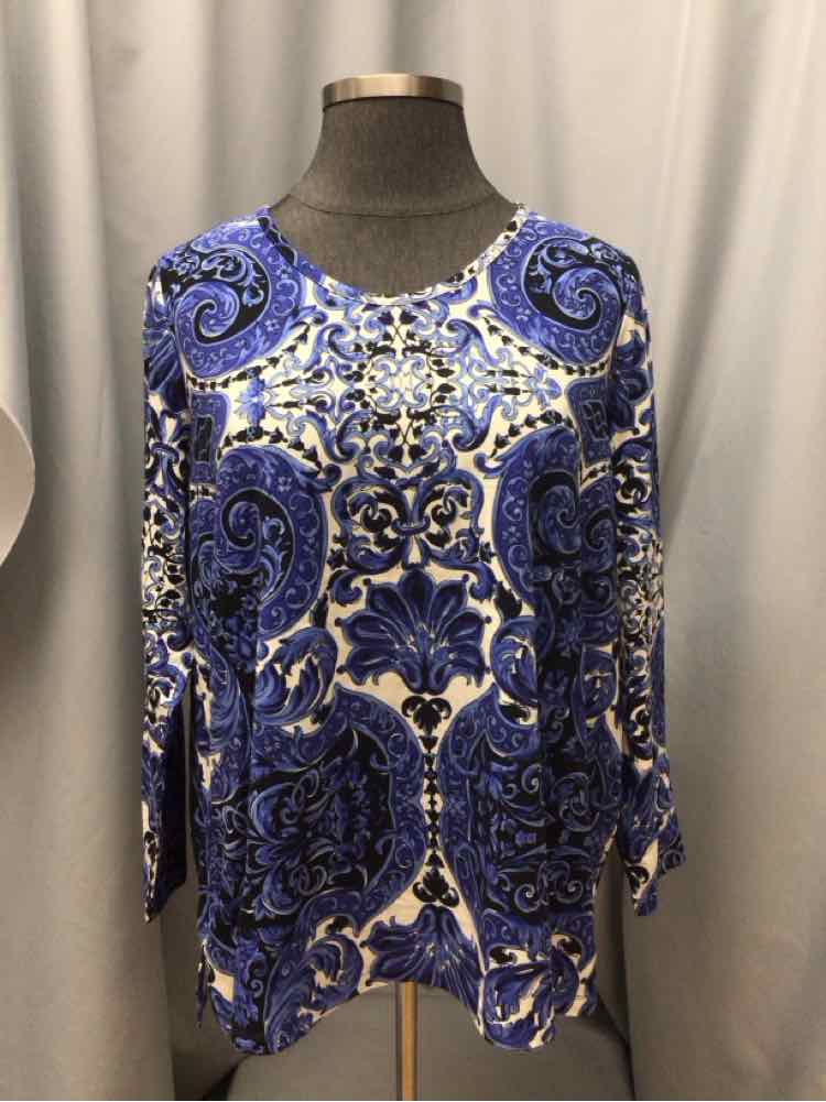 ISAAC MIZRAHI LIVE SIZE 2 X Ladies TOP