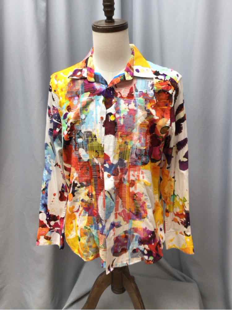 SIZE X LARGE ROBERT GRAHAM Men's SHIRTS