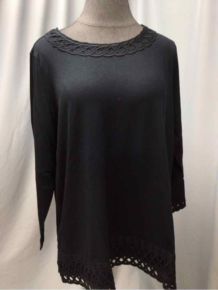 ISAAC MIZRAHI LIVE SIZE 3 X Ladies TOP