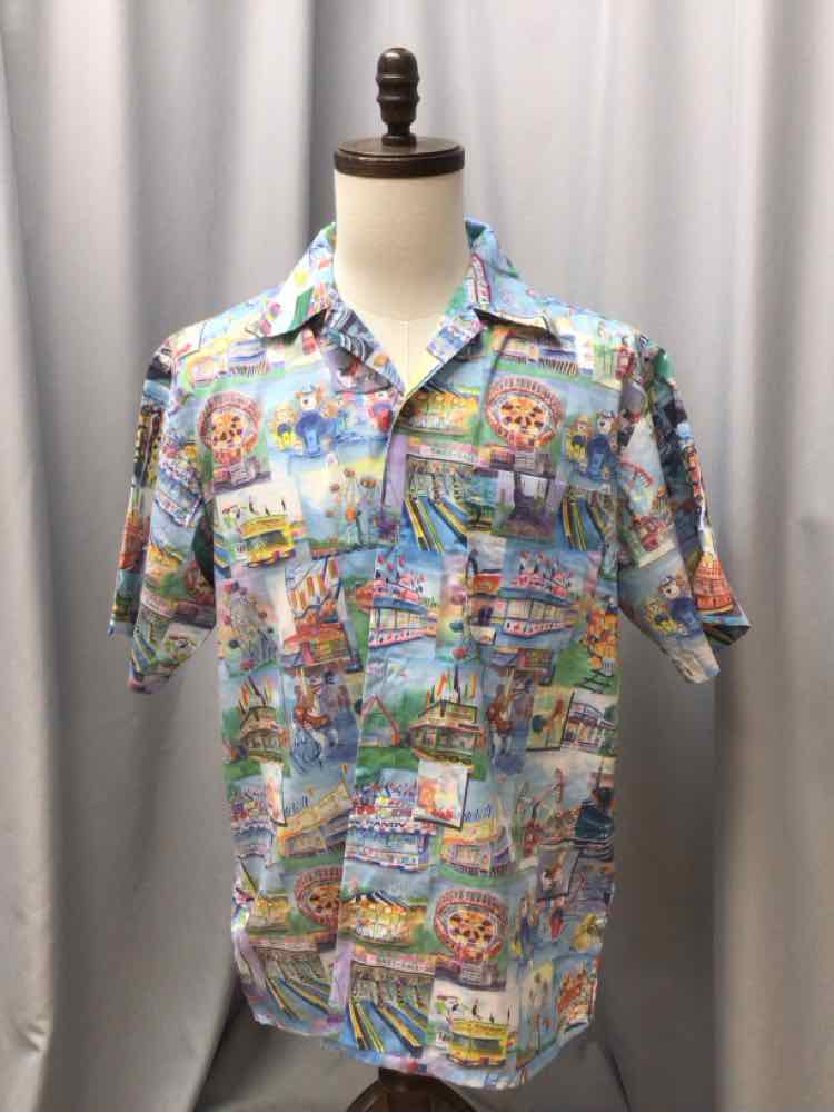 SIZE LARGE CHESTNUT Men's SHIRTS
