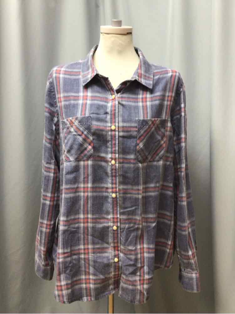 FLAG & ANTHEM SIZE X LARGE Ladies BLOUSE