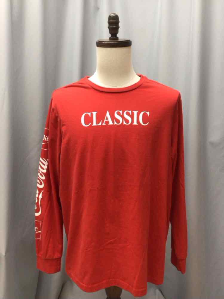 SIZE X LARGE COCA COLA Men's SHIRTS