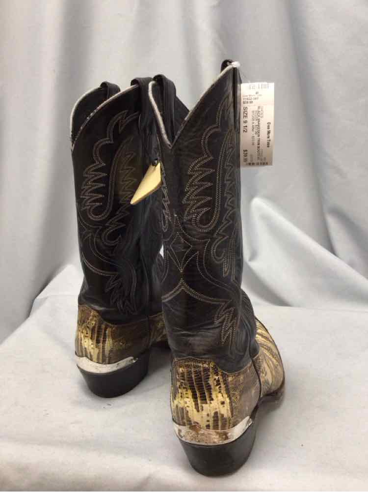 SIZE 9 1/2 JUSTIN Men's SHOES