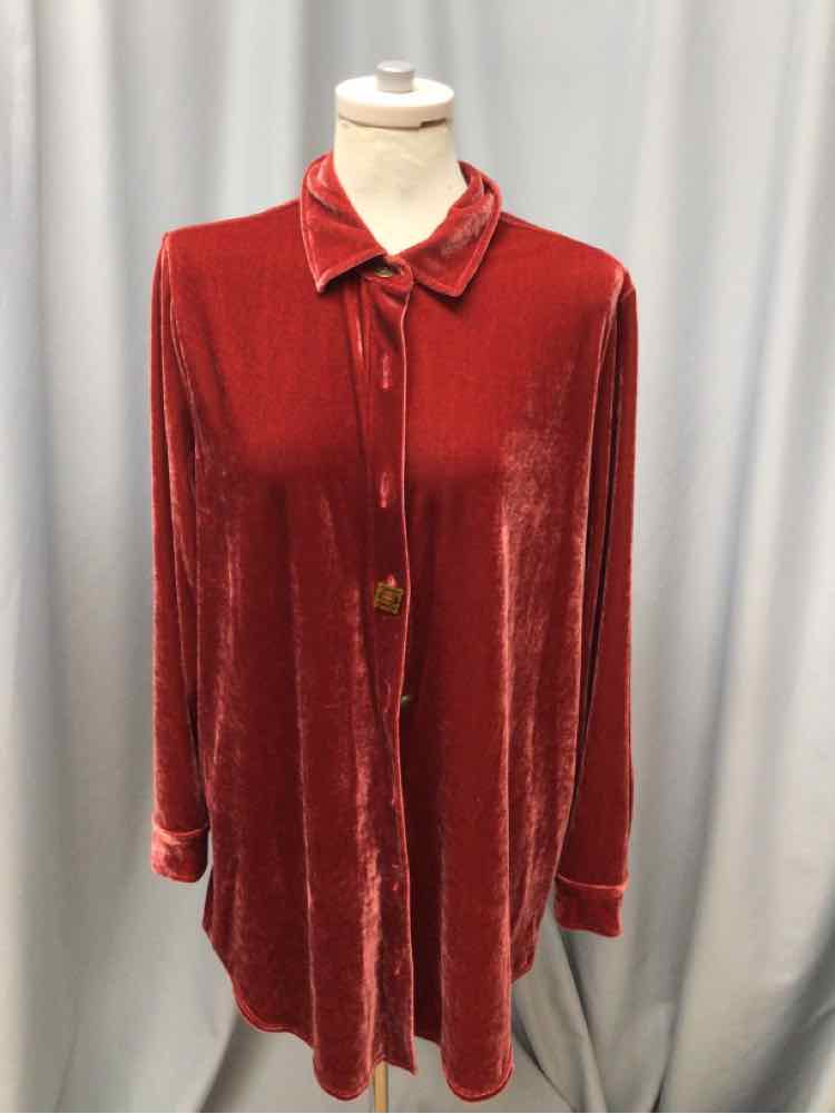 SOFT SURROUNDINGS SIZE LARGE Ladies BLOUSE