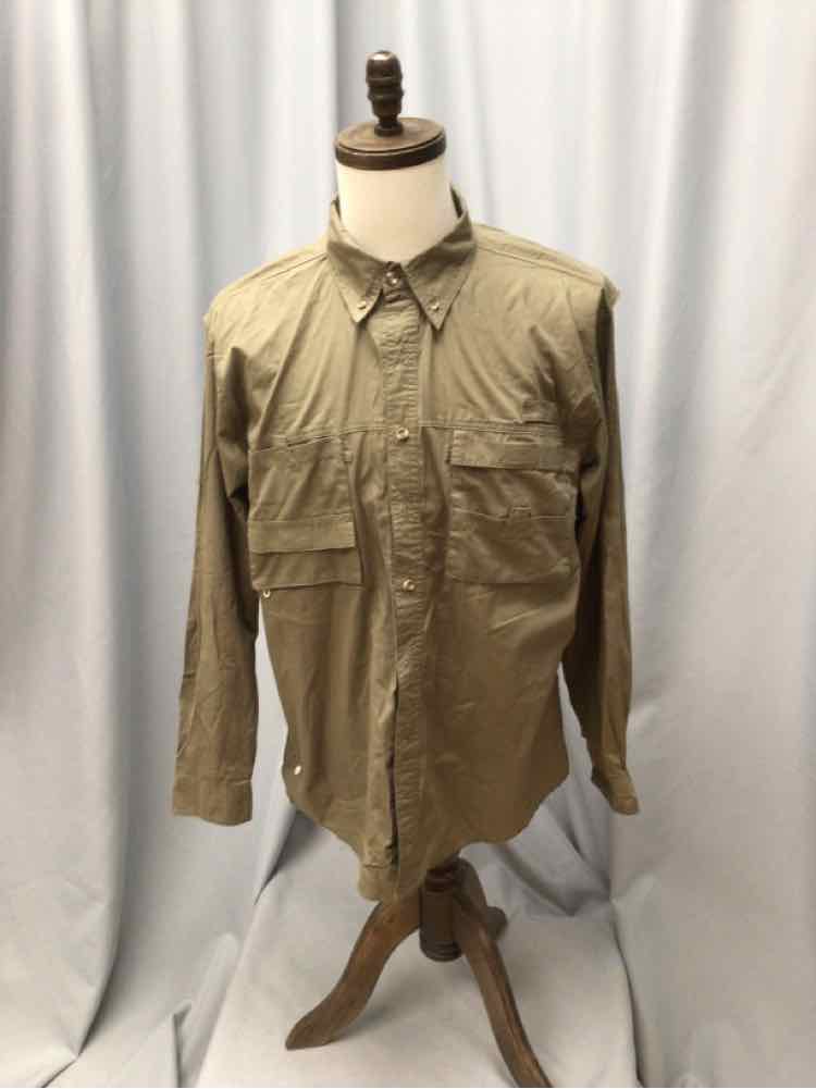 SIZE MEDIUM RUGGED EARTH Men's SHIRTS