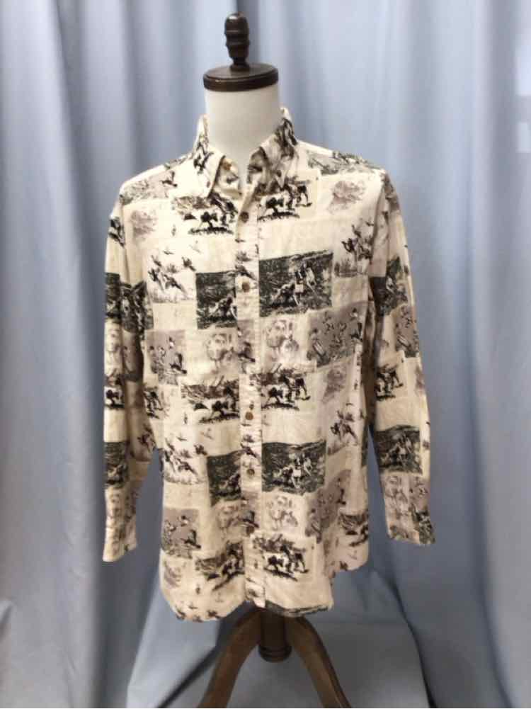 SIZE X LARGE WOODS & WATER Men's SHIRTS