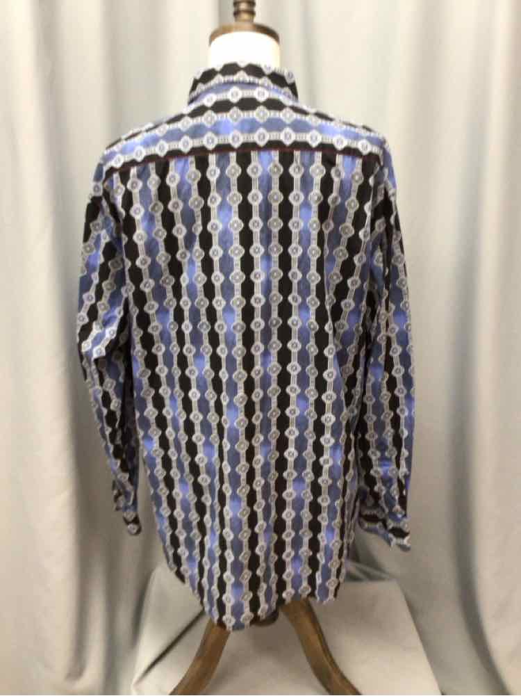 SIZE 3 X ROBERT GRAHAM Men's SHIRTS