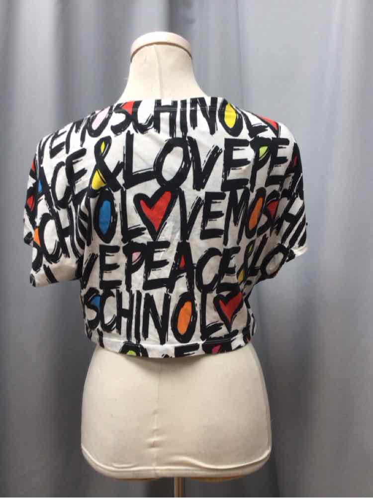 LOVE MOSCHINO SIZE 4 Ladies TOP