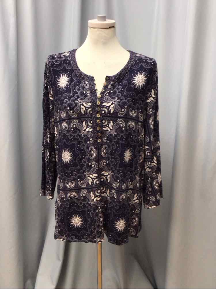 JOHNNY WAS SIZE LARGE Ladies TOP
