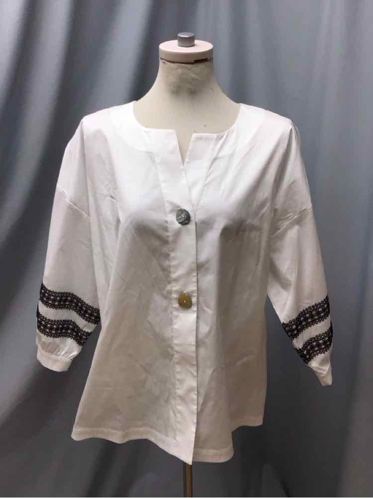 MING WANG SIZE LARGE Ladies BLOUSE