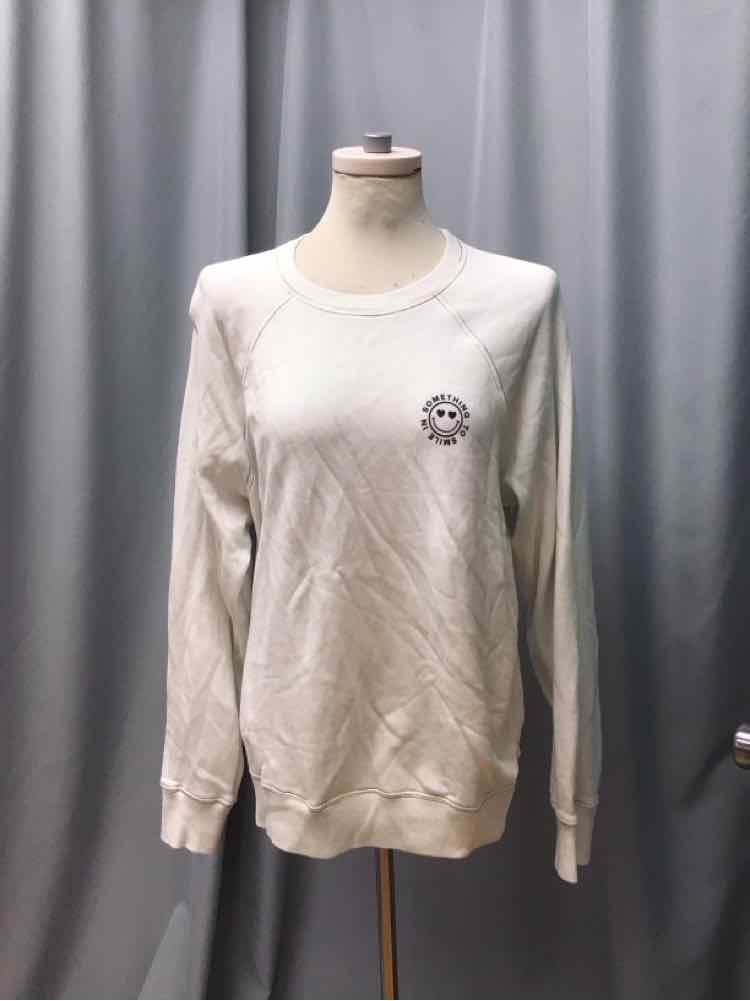 SOMETHING NAVY SIZE MEDIUM Ladies TOP