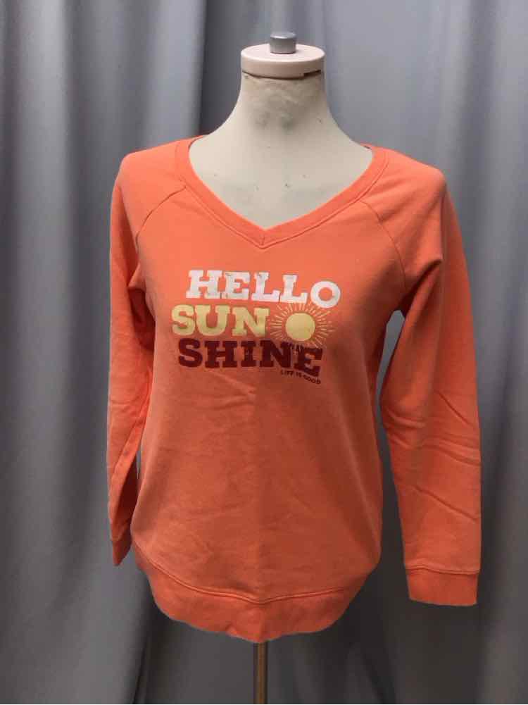 LIFE IS GOOD SIZE SMALL Ladies TOP