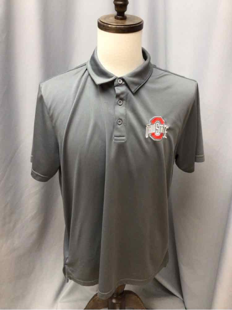 SIZE X LARGE SCARLET & GREY Men's SHIRTS