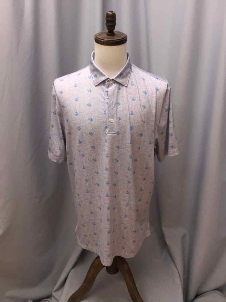 JOHNNIE O SIZE LARGE Men's SHIRTS
