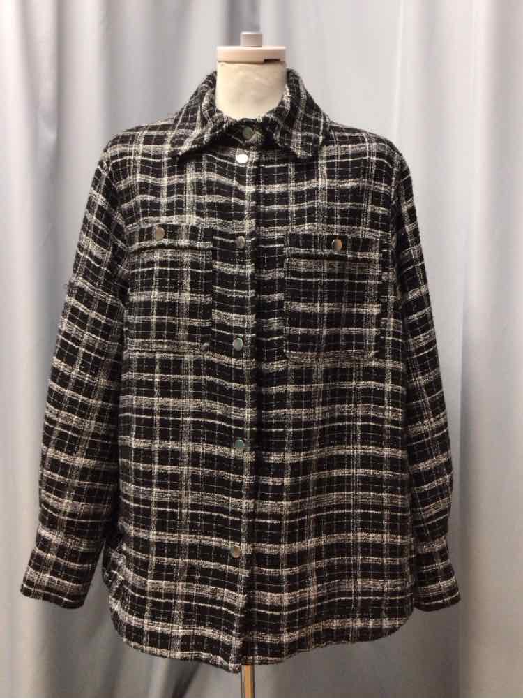 H & M SIZE MEDIUM Ladies JACKET