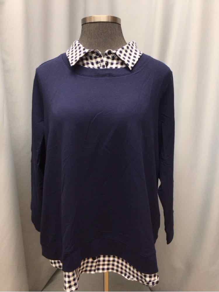 DENIM & CO SIZE 2 X Ladies TOP