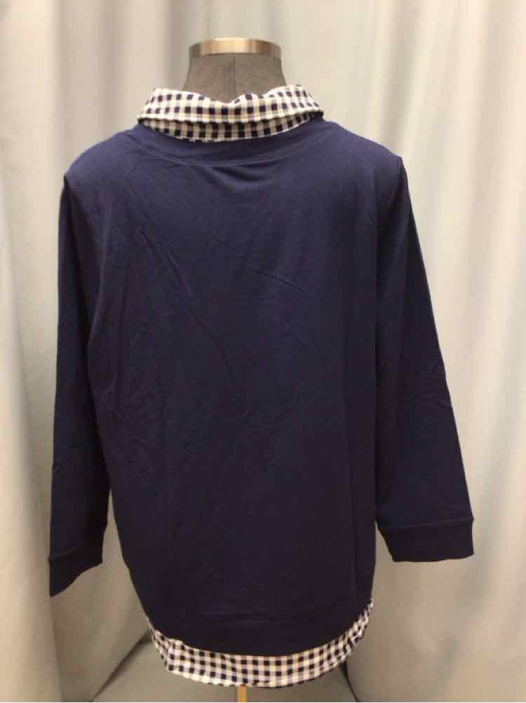 DENIM & CO SIZE 2 X Ladies TOP