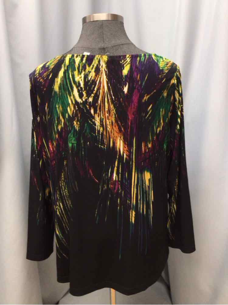 SUSAN GRAVER SIZE 2 X Ladies BLOUSE