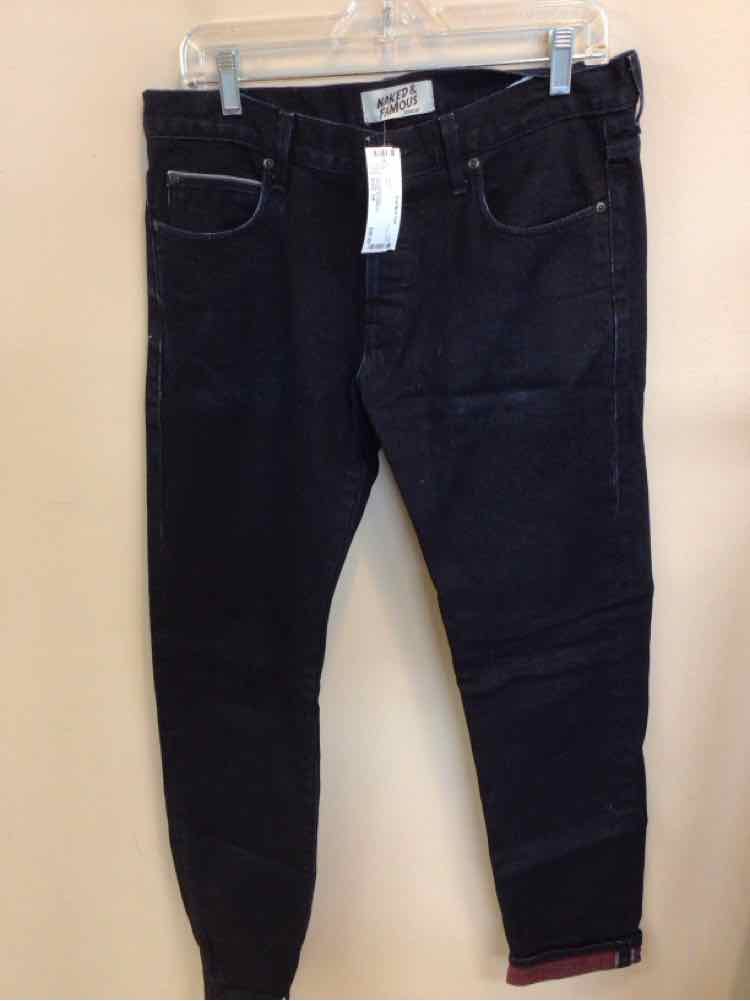 SIZE 34 NAKED & FAMOUS Men's PANTS