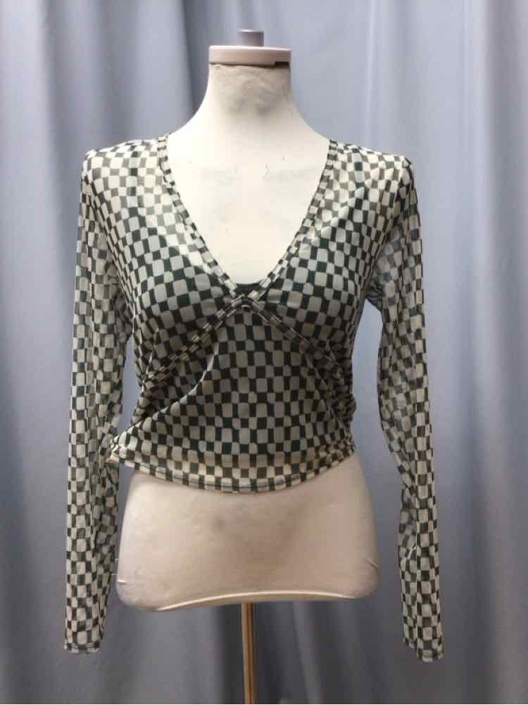 ABERCROMBIE & FITCH SIZE MEDIUM Ladies BLOUSE