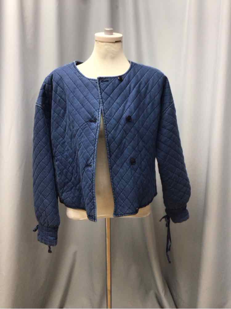 SOMETHING NAVY SIZE MEDIUM Ladies JACKET