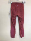 LULULEMON SIZE XSMALL Ladies EXERCISE