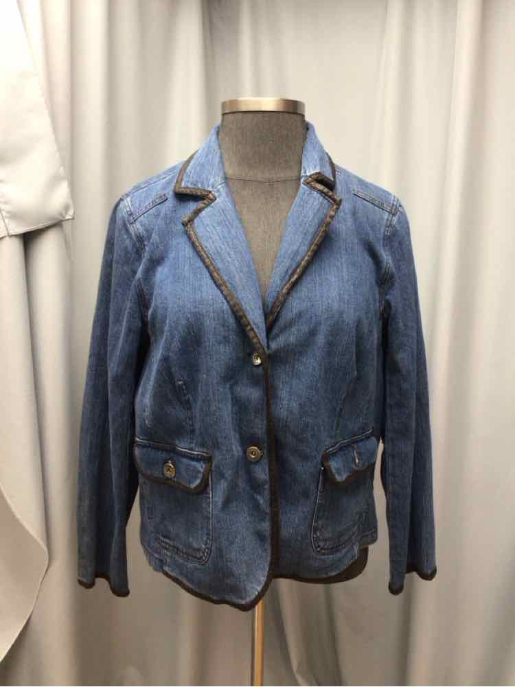 DENIM & CO SIZE 1 X Ladies BLAZER