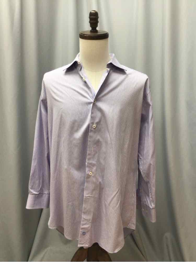 SIZE LARGE DAVID DONAHUE Men's SHIRTS