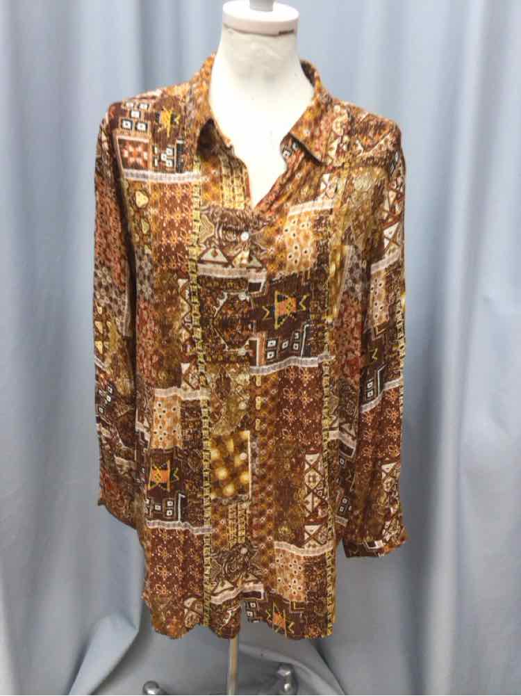 JANE & DELANCY SIZE X LARGE Ladies BLOUSE