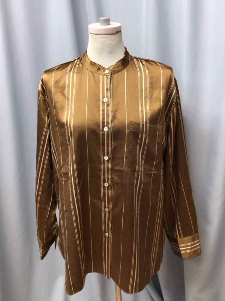 ELIE TAHARI SIZE LARGE Ladies BLOUSE