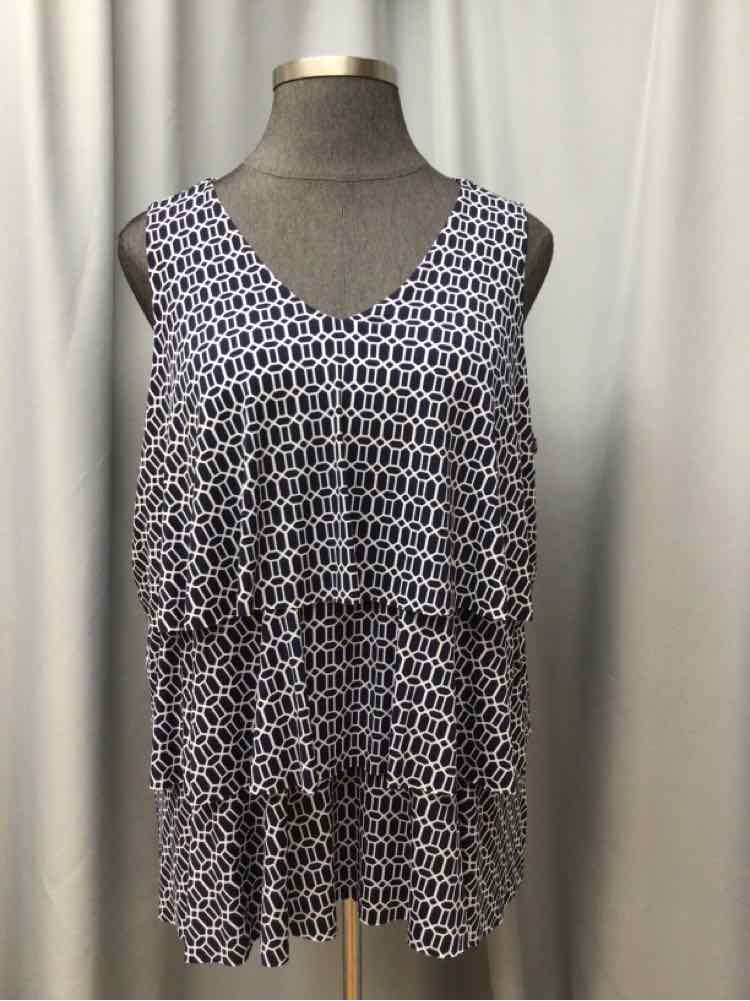 SUSAN GRAVER SIZE 2 X Ladies BLOUSE