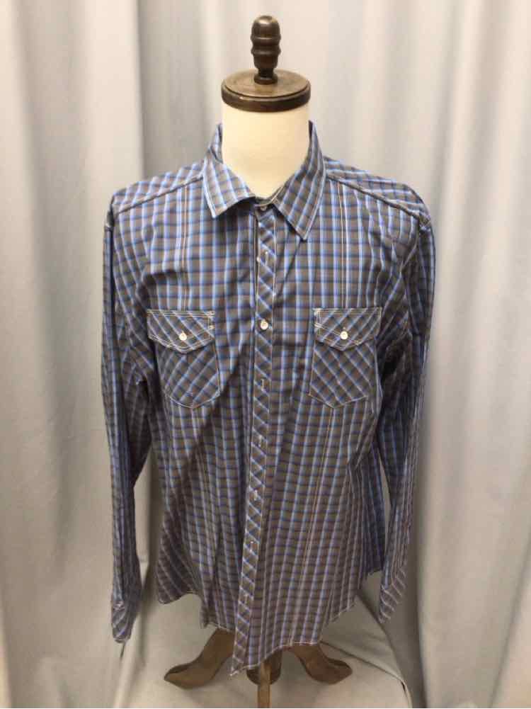 SIZE X LARGE BUCKLE BLACK Men's SHIRTS