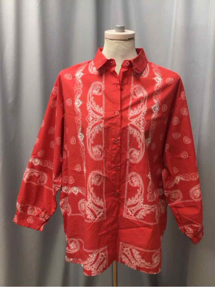 MADE IN ITALY SIZE X LARGE Ladies BLOUSE