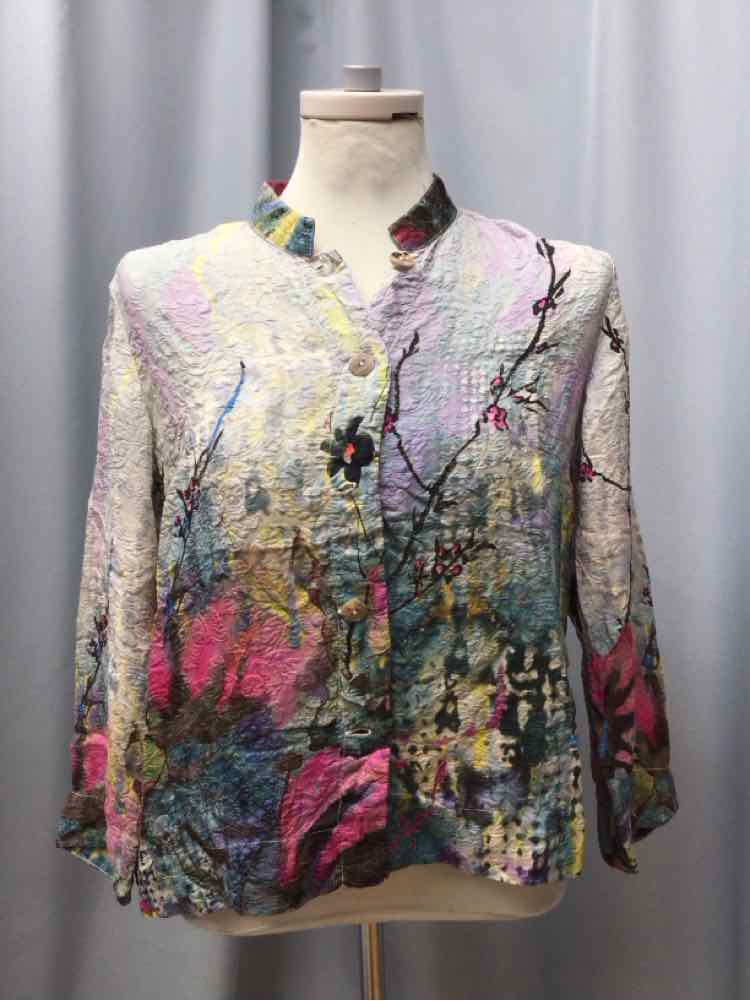 CITRON SIZE LARGE PET Ladies BLOUSE