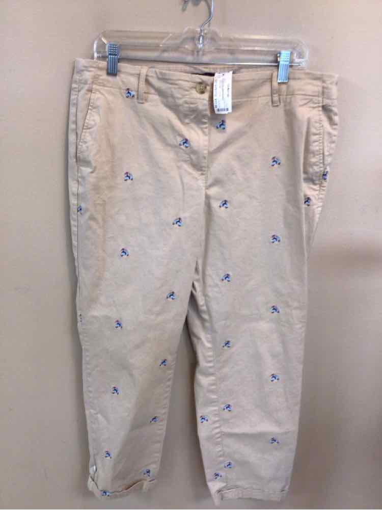 TALBOTS SIZE 14 PETITE Ladies PANTS