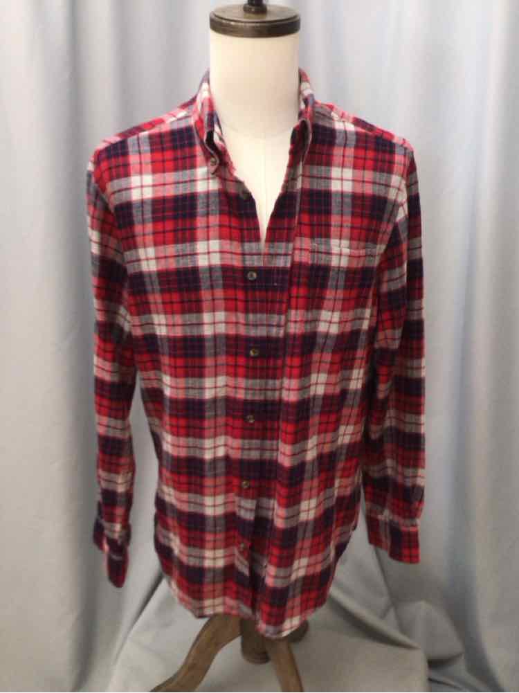 SIZE LARGE SADDLEBRED Men's SHIRTS